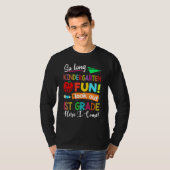 T-SHIRT SI LONG KINDERGARTEN HELLO ÉTUDIANT ÉTÉ (Devant entier)