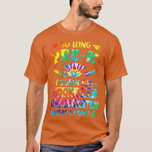 T-shirt Si Long Pré-K maternelle Ici Je Viens Graduation Y