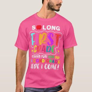 T-shirt si long premier niveau bonjour deuxième classe ici