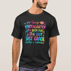T-shirt Si Longs Jardins D'Enfants Regardez En Première An