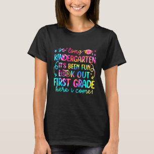 T-shirt Si Longs Jardins D'Enfants Regardez En Première An