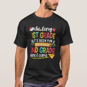 T-shirt Si longue 1ère année enfants 2e année ici je revie