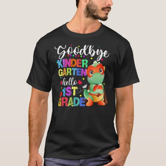 T-shirt SI LONGUE KINDERGARTEN HELLO 1ère GRADE Professeur (Devant)