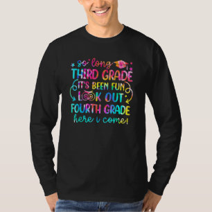 T-shirt Si Longue Troisième Année Regardez La Quatrième An