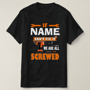 T-SHIRT SI PAPA NE PEUT PAS LE RÉSOUDRE, NOUS SOMMES TOUS