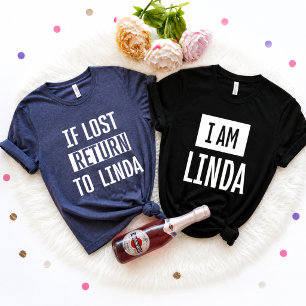T-shirt Si Perdu Retourner Au Nom Personnalisé Drôle Nom D
