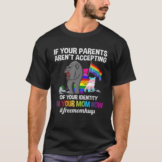 T-shirt Si vos parents n'acceptent pas que je sois votre m (Devant)