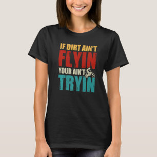 T-shirt Si Vous Aimez Voler, Essayez Motocross Rac