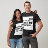 T-SHIRT SI VOUS AVEZ PEUR DE RETOUR (Unisexe)