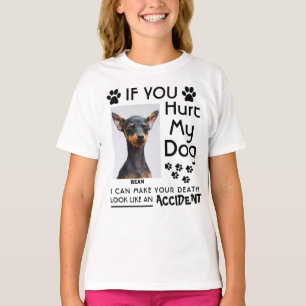 T-shirt Si Vous Blessez Mon Chien, Je Peux Faire Vos Pâtes