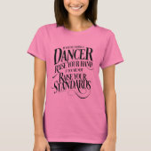 T-shirt Si vous datez un danseur (Devant)