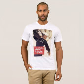 T-shirt Si vous dites où il va (Devant entier)