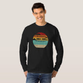T-shirt Si vous écoutez un administrateur de shell Unix Ad (Devant entier)