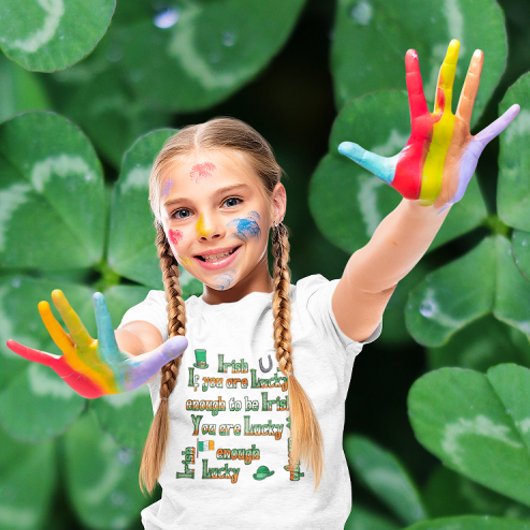 T-Shirt Si vous êtes assez chanceux pour être irlandais