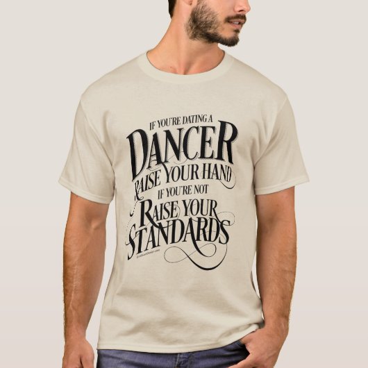 T-shirt Si vous êtes en train de danser (Devant)