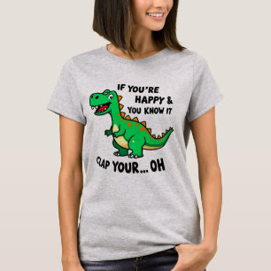 T-shirt Si vous êtes heureux et vous le savez..CLAP VOTRE