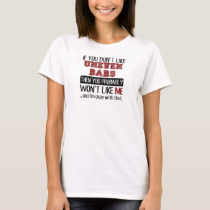 T-shirt Si vous n'aimez pas les barres inégales se