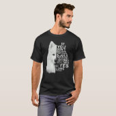 T-shirt Si vous ne croyez pas qu'ils ont des âmes Samoyed (Devant entier)