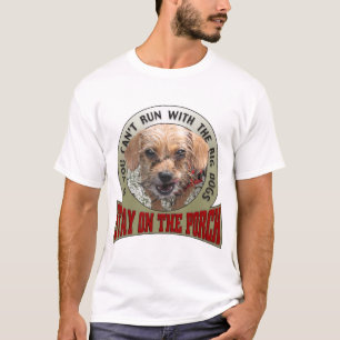 T-shirt Si vous ne pouvez pas courir avec les grands
