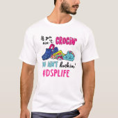 T-shirt Si vous n'êtes pas Crocin, vous n'êtes pas Rockin' (Devant)