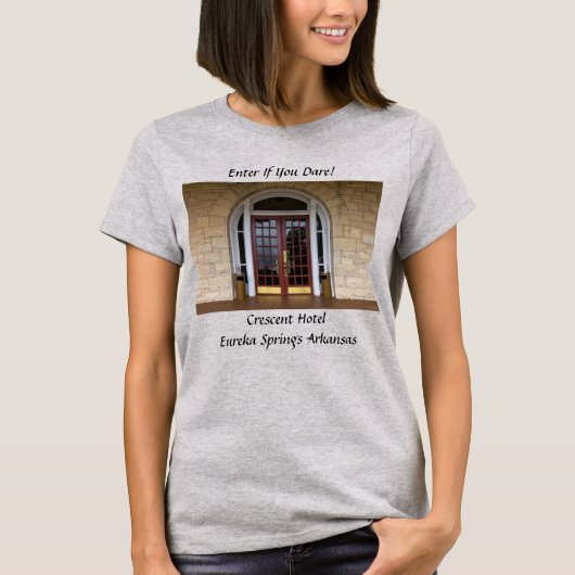 T-shirt Si vous osez entrer (Devant)
