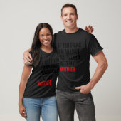 T-shirt Si Vous Pensez Que Je Suis Un Idiot, Vous Devriez  (Unisexe)