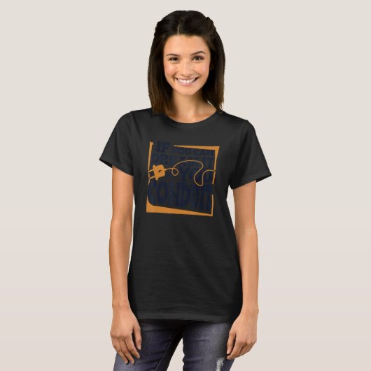T-shirt Si Vous Pouvez Le Rêver, Vous Conduisez Électroniq (Devant entier)