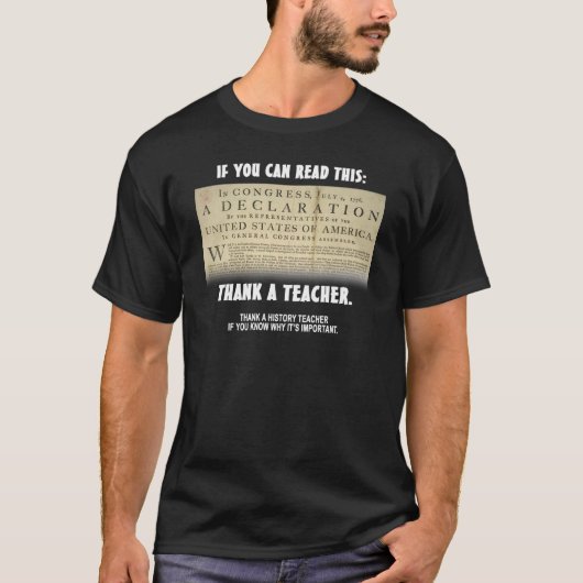 T-shirt Si vous pouvez lire ceci… (Devant)