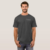 T-shirt Si vous pouvez lire ceci, demandez-moi à propos de (Devant entier)