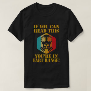 T-shirt Si vous pouvez lire ceci, vous êtes à portée de pe