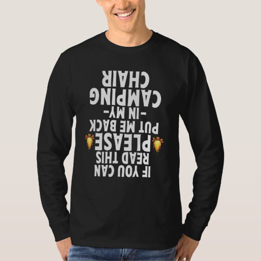 T-shirt Si Vous Pouvez Lire Cela S'Il Vous Plaît Me Replac (Devant)