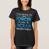 T-shirt Si Vous Pouvez Lire Cette Plongée Plongée Plongée (Devant)