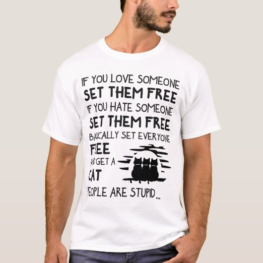T-shirt Si vous vivez quelqu'un les libère (Devant)