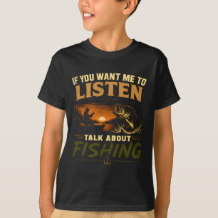 T-shirt Si vous voulez écouter parler de performance de pê