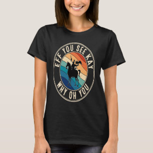 T-shirt Si vous voyez Kay Retro 80s Genghis Khan