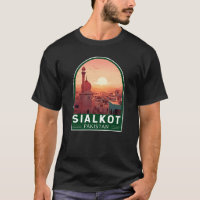 Sialkot Pakistan Travel Art Vintage