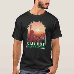 T-shirt Sialkot Pakistan Travel Art Vintage