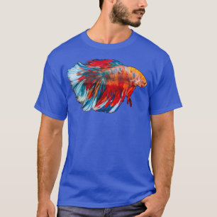 T-shirt Siamais combattant le poisson 10