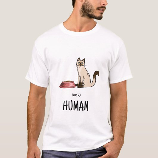 T-shirt Siamese Cat Shirt (Devant)