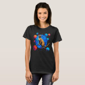 T-shirt Siamese Cat Space Clothing (Devant entier)