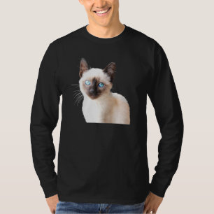 T-shirt Siamese Kitty Tee Chats Pour Chat Maman Chat Asiat