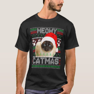 T-shirt Siamese Valentines Day Chat Love Paw