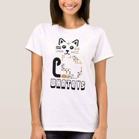 T-shirt Siamese Whatever (Devant)