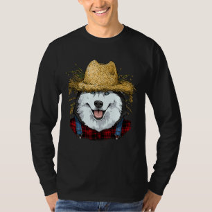 T-shirt Sibérie Husky Farmer Chien sibérien Husky