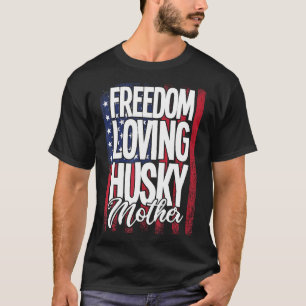 T-shirt Sibérie Husky Mère drôle Husky Amoureux des chiens