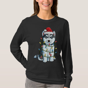T-shirt Sibérie Husky Noël Noël Noël Noël Noël Noël Noël N