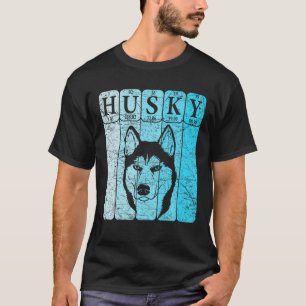 T-shirt Sibérie Husky Tableau périodique Éléments Husky Ch