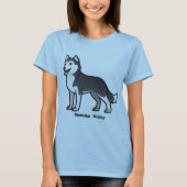 T-shirt Sibérien Husky (Devant)