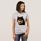T-shirt Sibérien Husky (Devant entier)