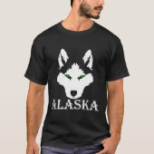 T-shirt Sibérien Husky Cute Funny Husky Chien Alaska Husky (Devant)